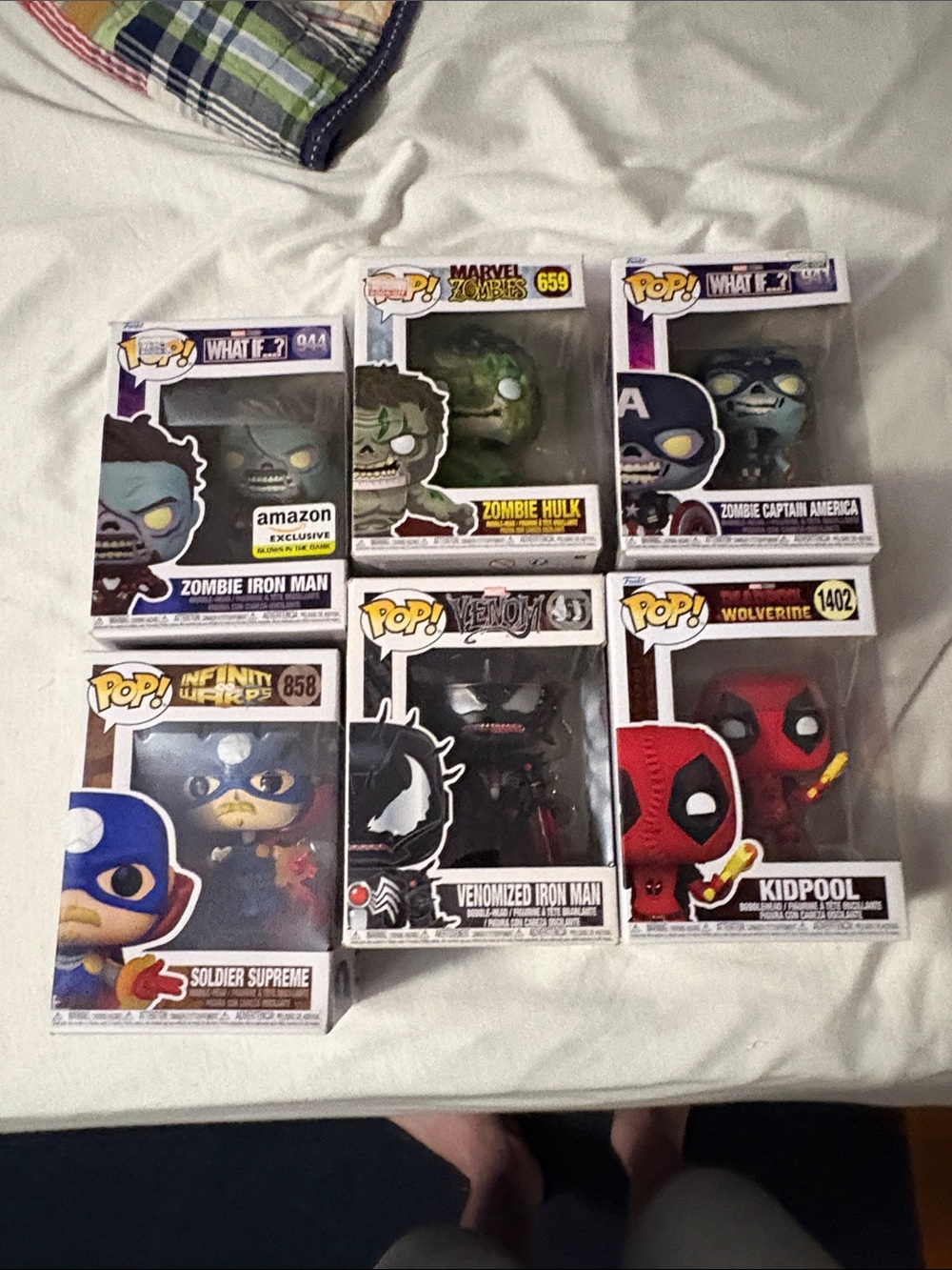 Marvel Funko Pop variants